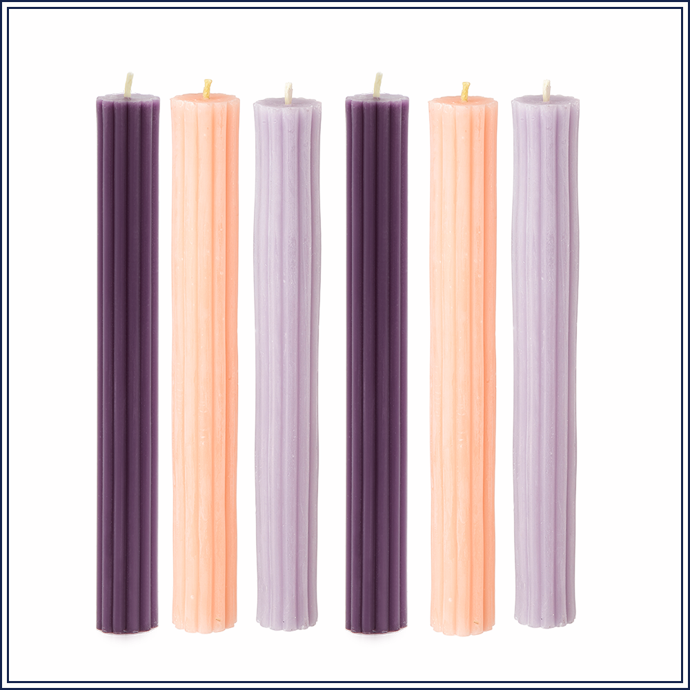 Dinner Bistro Candles NON-DRIP Tapered Candels Home Party Church UK SELLER ML